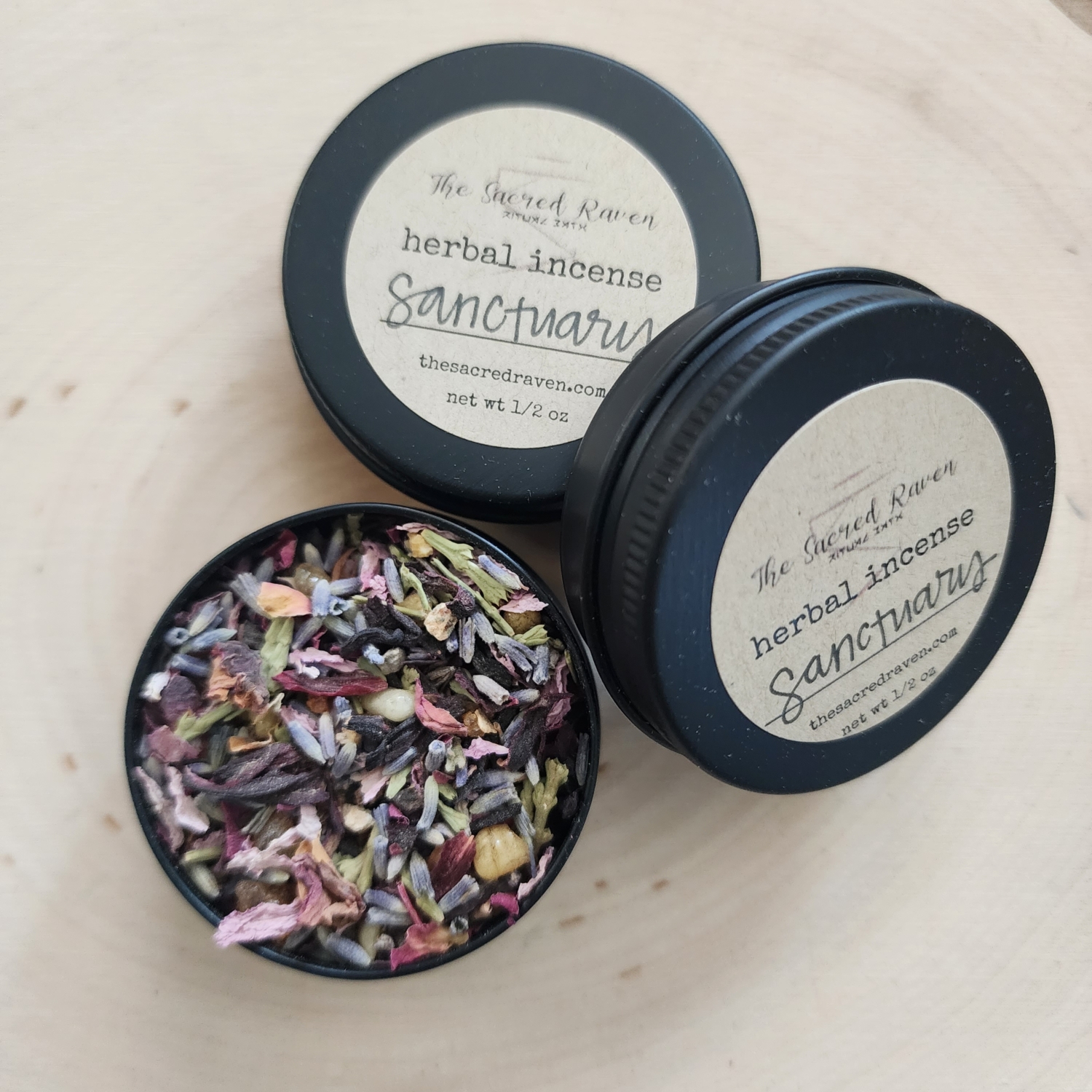 Sacred Rave Sanctuary - Herbal Incense - The Sacred Raven
