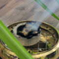 Brass Incense Burner - The Sacred Raven