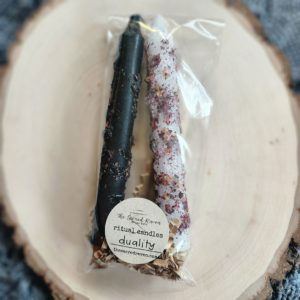 Duality Ritual Candles - The Sacred Raven