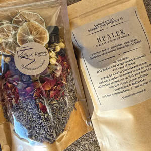 Healer - Potpourri Intentional Blend - The Sacred Raven
